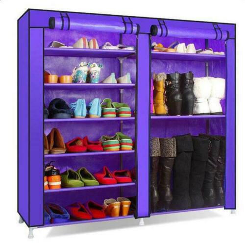 New Portable Double Shoe Rack 9 Layer