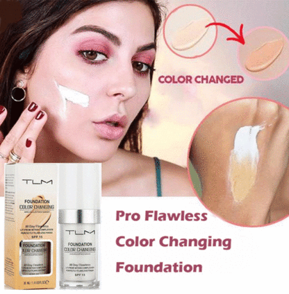 TLM Color Changing Foundation Makeup Base Face Liquid