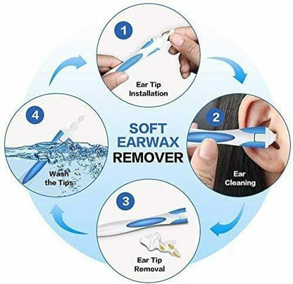 Mutifunctional Easy Spiral Earwax Removal