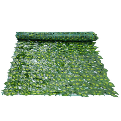 Faux Ivy Privacy Fence Screen Artificial Leaves