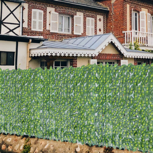 Faux Ivy Privacy Fence Screen Artificial Leaves