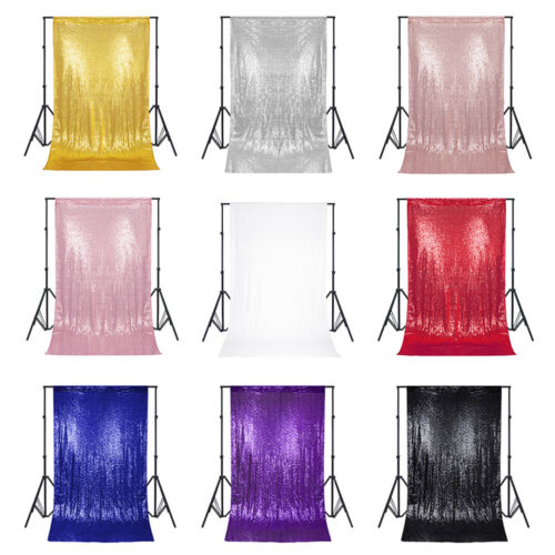 Glitter Sequin Wedding Backdrop Curtain